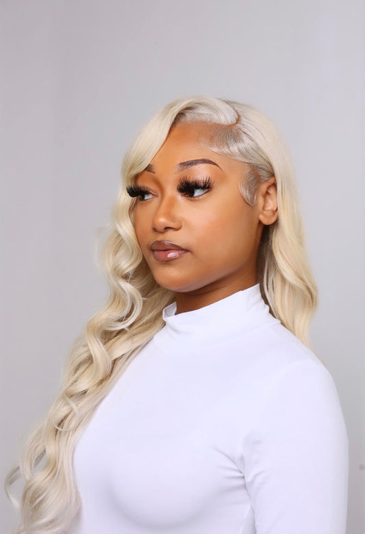 613 Straight Frontal Wig 28"