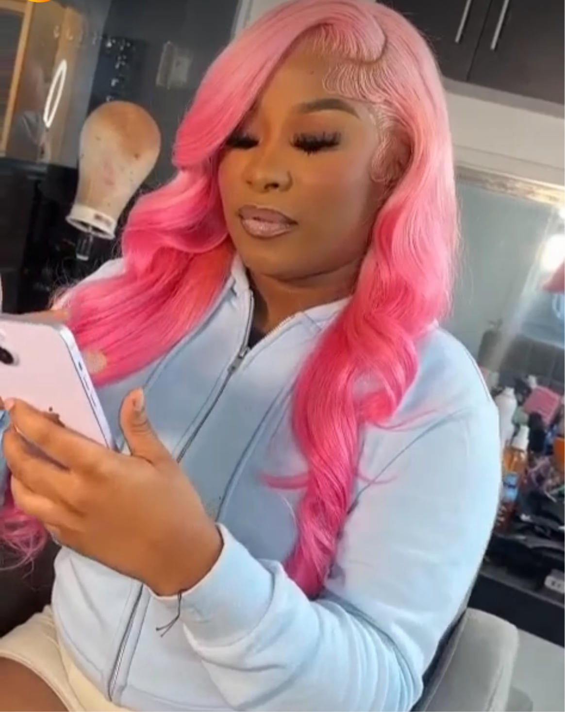 613 Frontal Wig W/ Custom Color